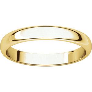 4mm Half Round Wedding Band - I Heart Moissanites