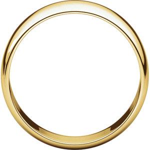 7mm Half Round Wedding Band - I Heart Moissanites