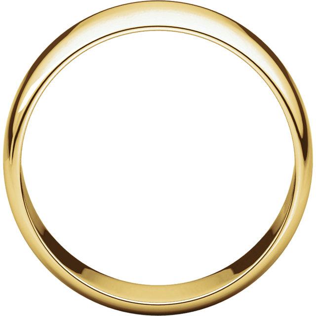 8mm Half Round Wedding Band - I Heart Moissanites