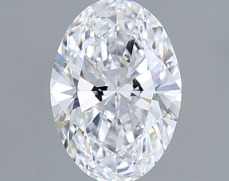 Oval 0.50ct D Colour & VVS1 Clarity Lab Diamond
