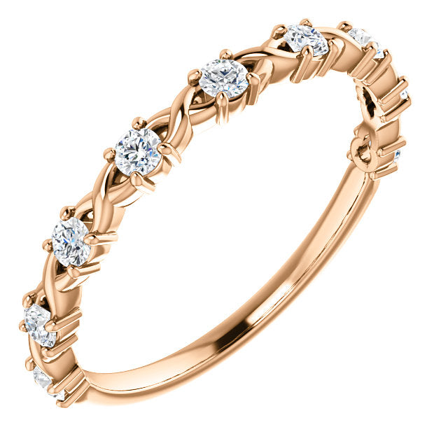 Twist Style Wedding Band