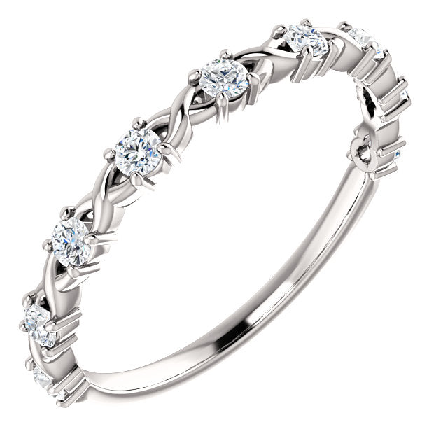 Twist Style Wedding Band