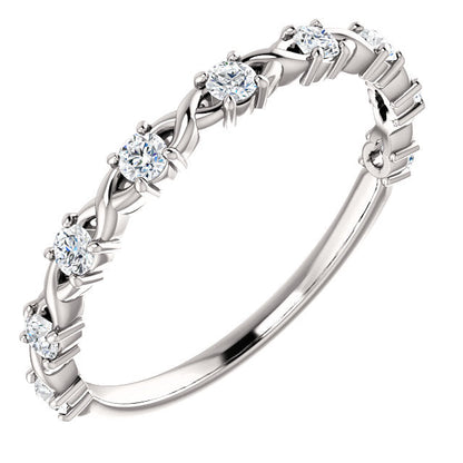 Twist Style Wedding Band