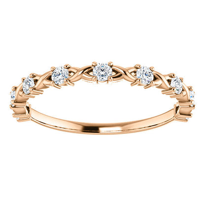 Twist Style Wedding Band