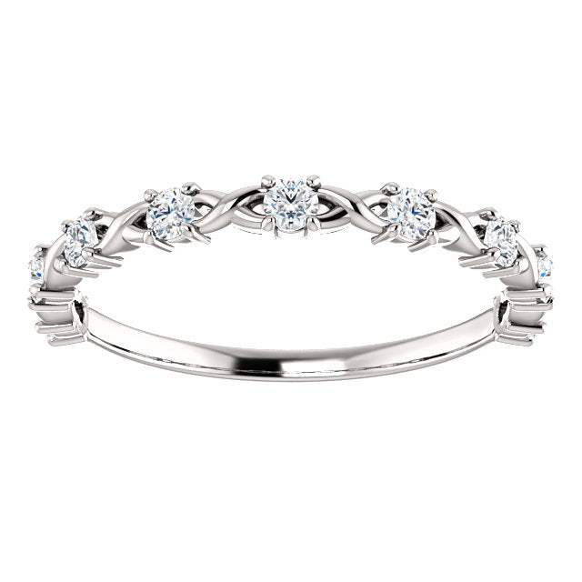 Twist Style Wedding Band