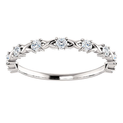 Twist Style Wedding Band