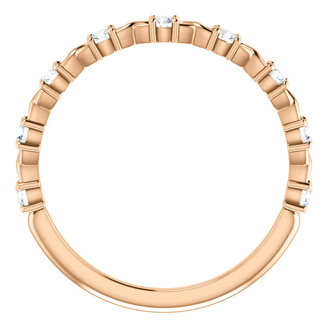 Twist Style Wedding Band
