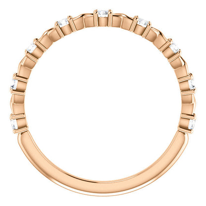 Twist Style Wedding Band
