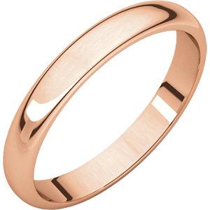 4mm Half Round Wedding Band - I Heart Moissanites