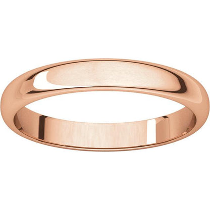 4mm Half Round Wedding Band - I Heart Moissanites