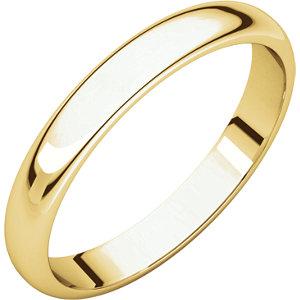 4mm Half Round Wedding Band - I Heart Moissanites