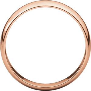 5mm Half Round Wedding Band - I Heart Moissanites
