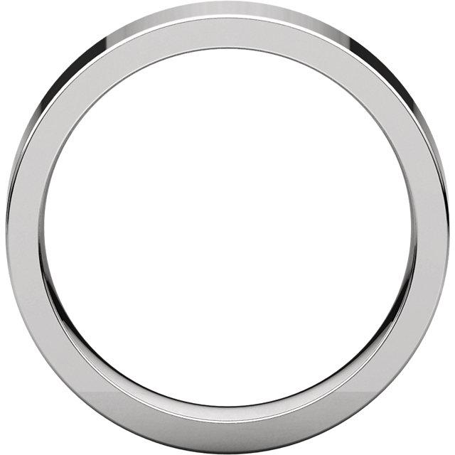 5mm Flat Comfort Fit Wedding Band - I Heart Moissanites