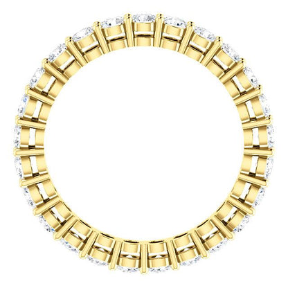 Round Brilliant Lab Grown Diamond Eternity Band