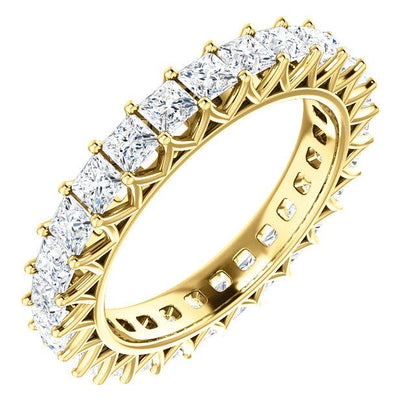 2.85ct Princess Lab Grown Diamond Eternity Band
