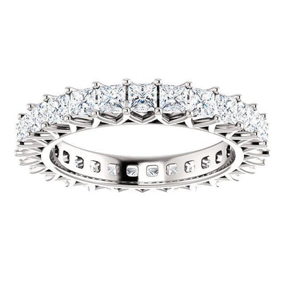 2.85ct Princess Lab Grown Diamond Eternity Band