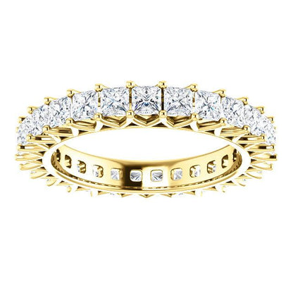 2.85ct Princess Lab Grown Diamond Eternity Band