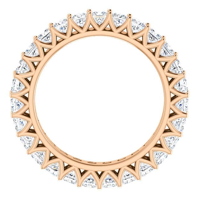 2.85ct Princess Lab Grown Diamond Eternity Band