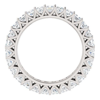 2.85ct Princess Lab Grown Diamond Eternity Band