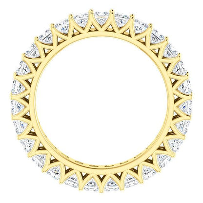 2.85ct Princess Lab Grown Diamond Eternity Band