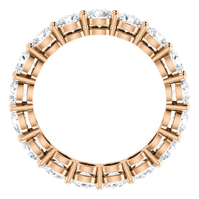 4.25ct Round Brilliant Moissanite Eternity Band - I Heart Moissanites