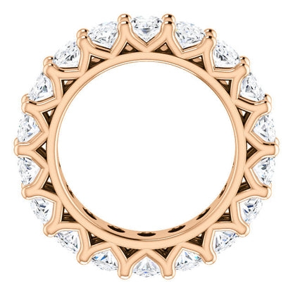 9.00ct Oval Moissanite Eternity Band - I Heart Moissanites