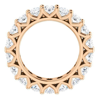 9.00ct Oval Moissanite Eternity Band - I Heart Moissanites