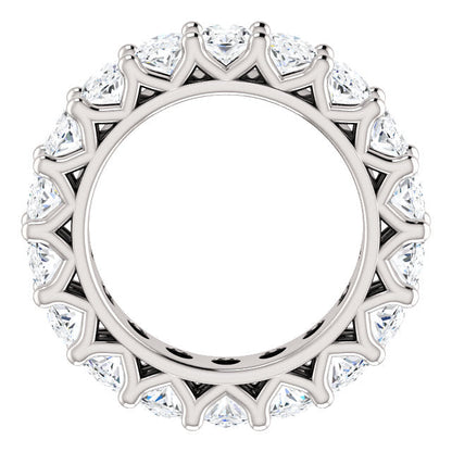 9.00ct Oval Moissanite Eternity Band - I Heart Moissanites