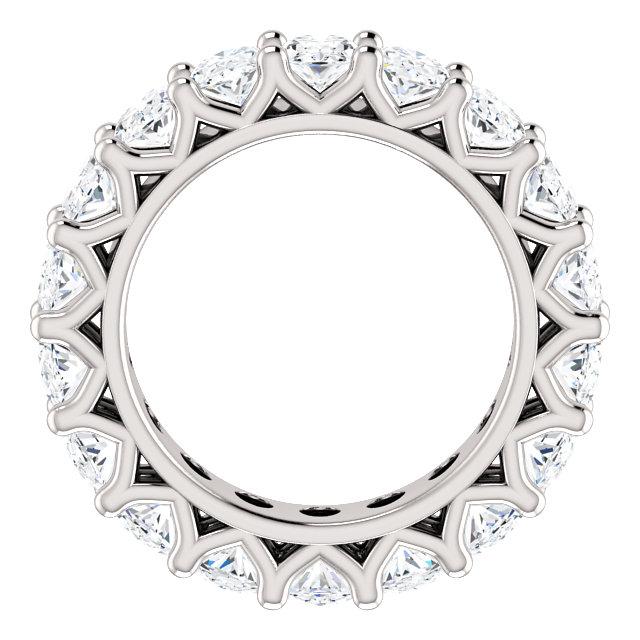 9.00ct Oval Moissanite Eternity Band - I Heart Moissanites