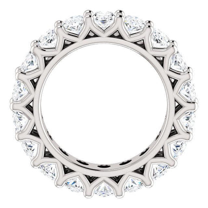 9.00ct Oval Moissanite Eternity Band - I Heart Moissanites