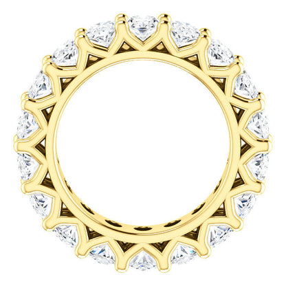 9.00ct Oval Moissanite Eternity Band - I Heart Moissanites