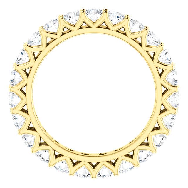 2.30ct Round Brilliant Moissanite Eternity Band - I Heart Moissanites