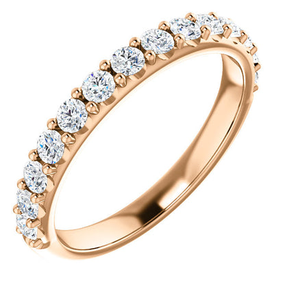 Diamond Wedding Band - I Heart Moissanites