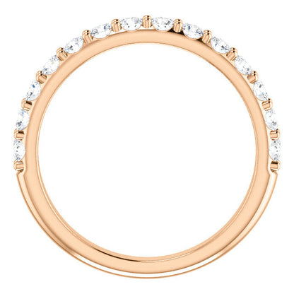 Diamond Wedding Band - I Heart Moissanites