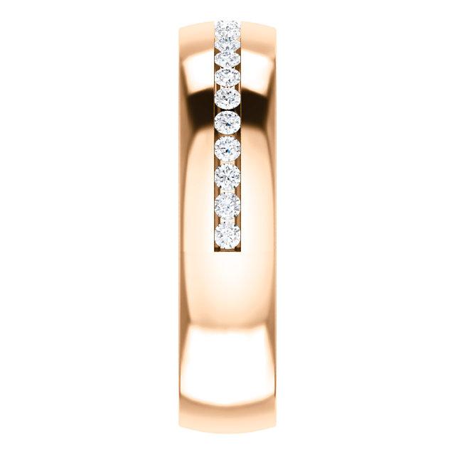 Men's Diamond Wedding Band - I Heart Moissanites
