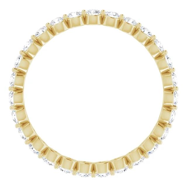 Round Brilliant Lab Grown Diamond Eternity Band